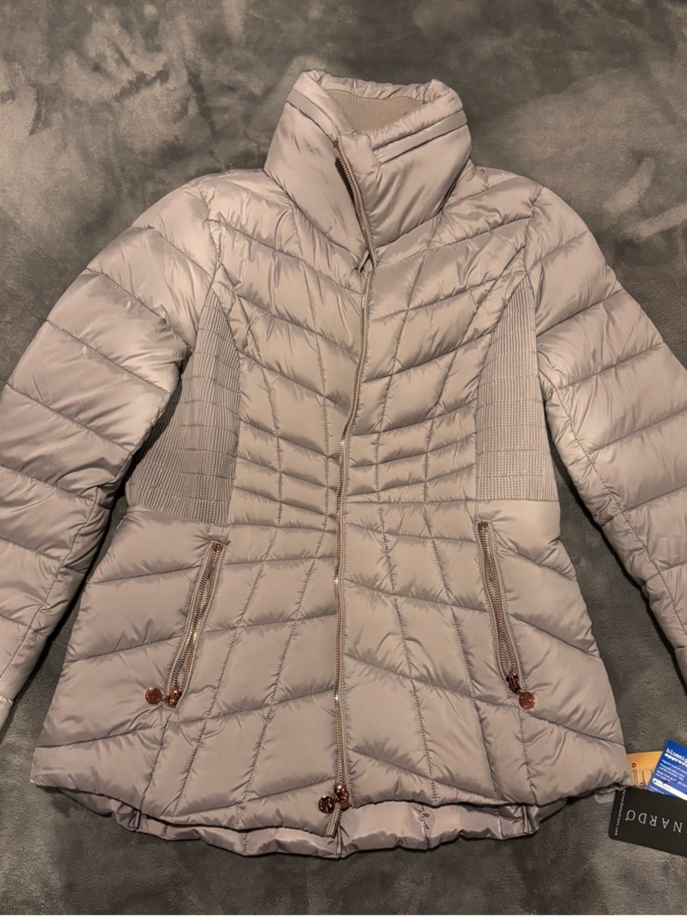Bernardo Quilted Puffer Jacket